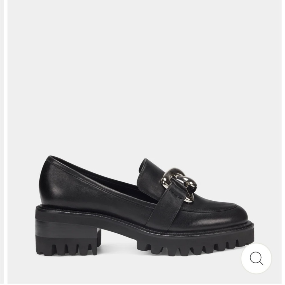 chunky black Aerosoles loafers